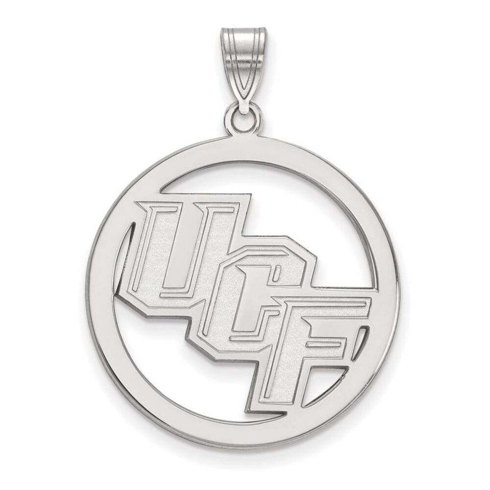 Sterling Silver Central Florida XL Circle Pendant